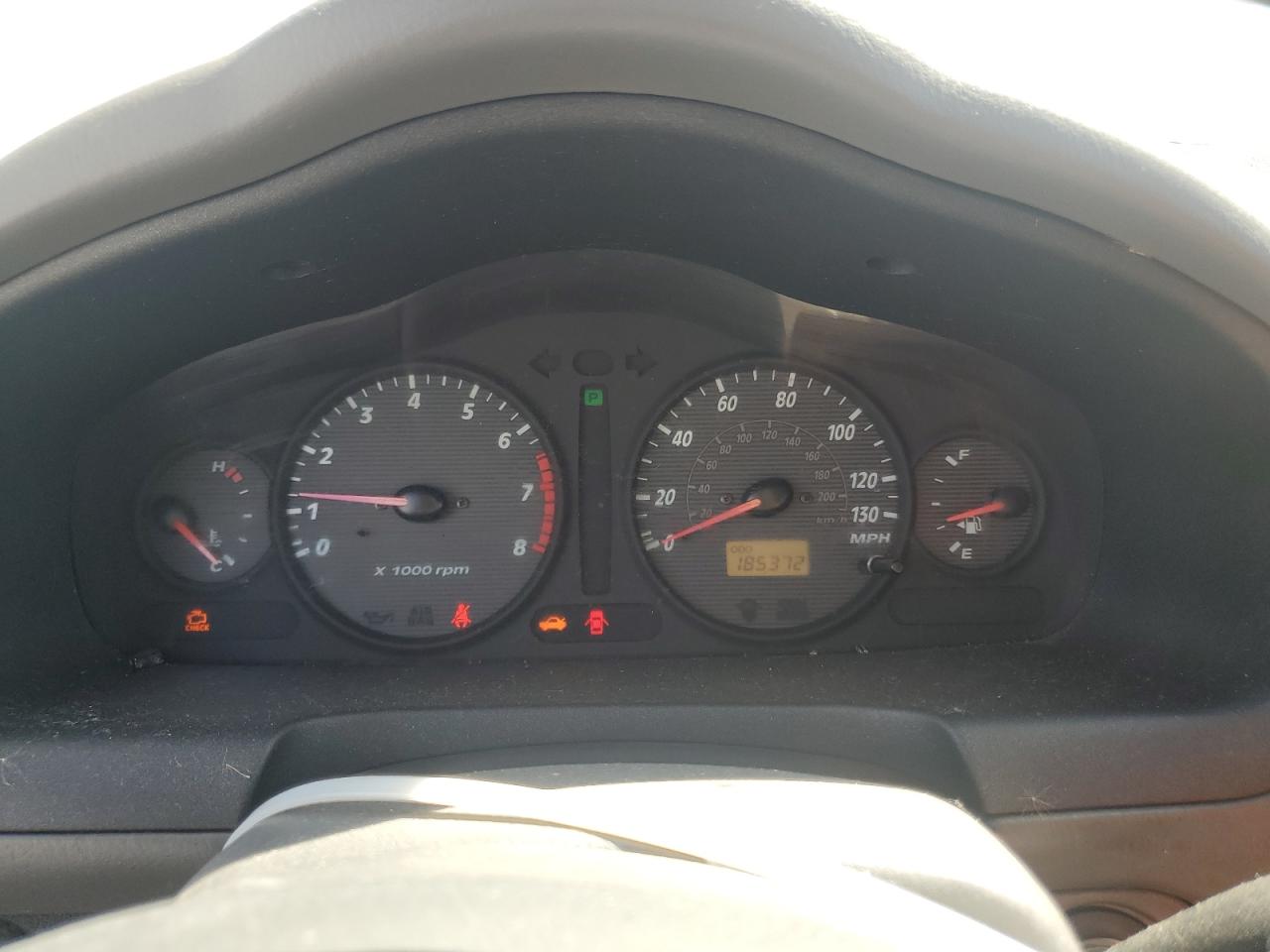 2004 Hyundai Santa Fe Gls White vin: KM8SC13D14U628485