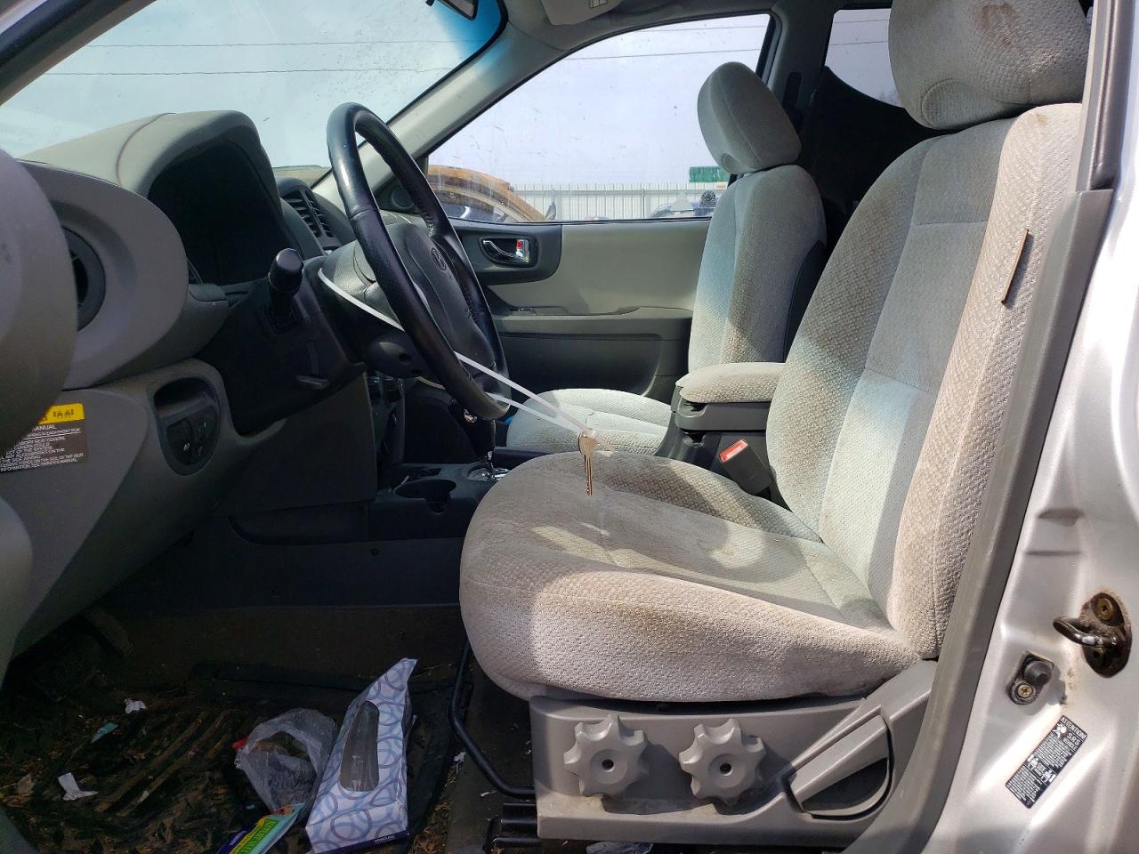 2005 Hyundai Santa Fe Gls Silver vin: KM8SC13D15U946513