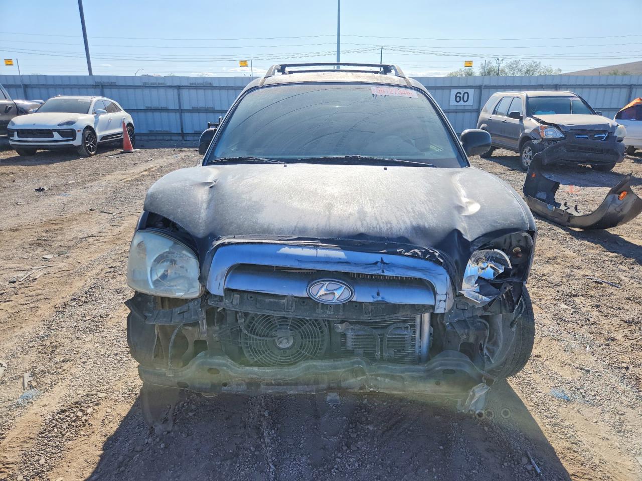 2006 Hyundai Santa Fe Gls Black vin: KM8SC13D16U072665