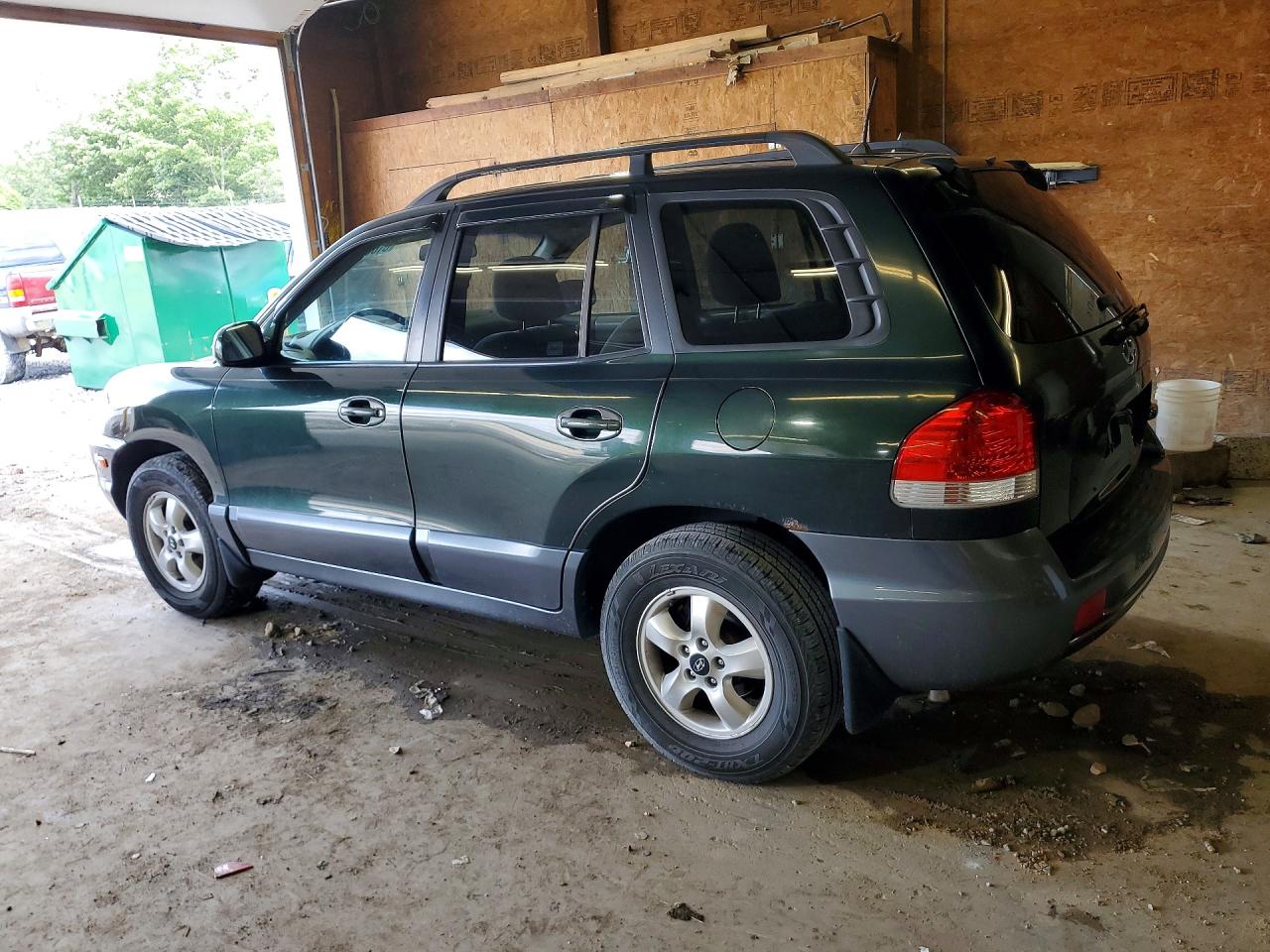 2006 Hyundai Santa Fe Green vin: KM8SC13D16U111383