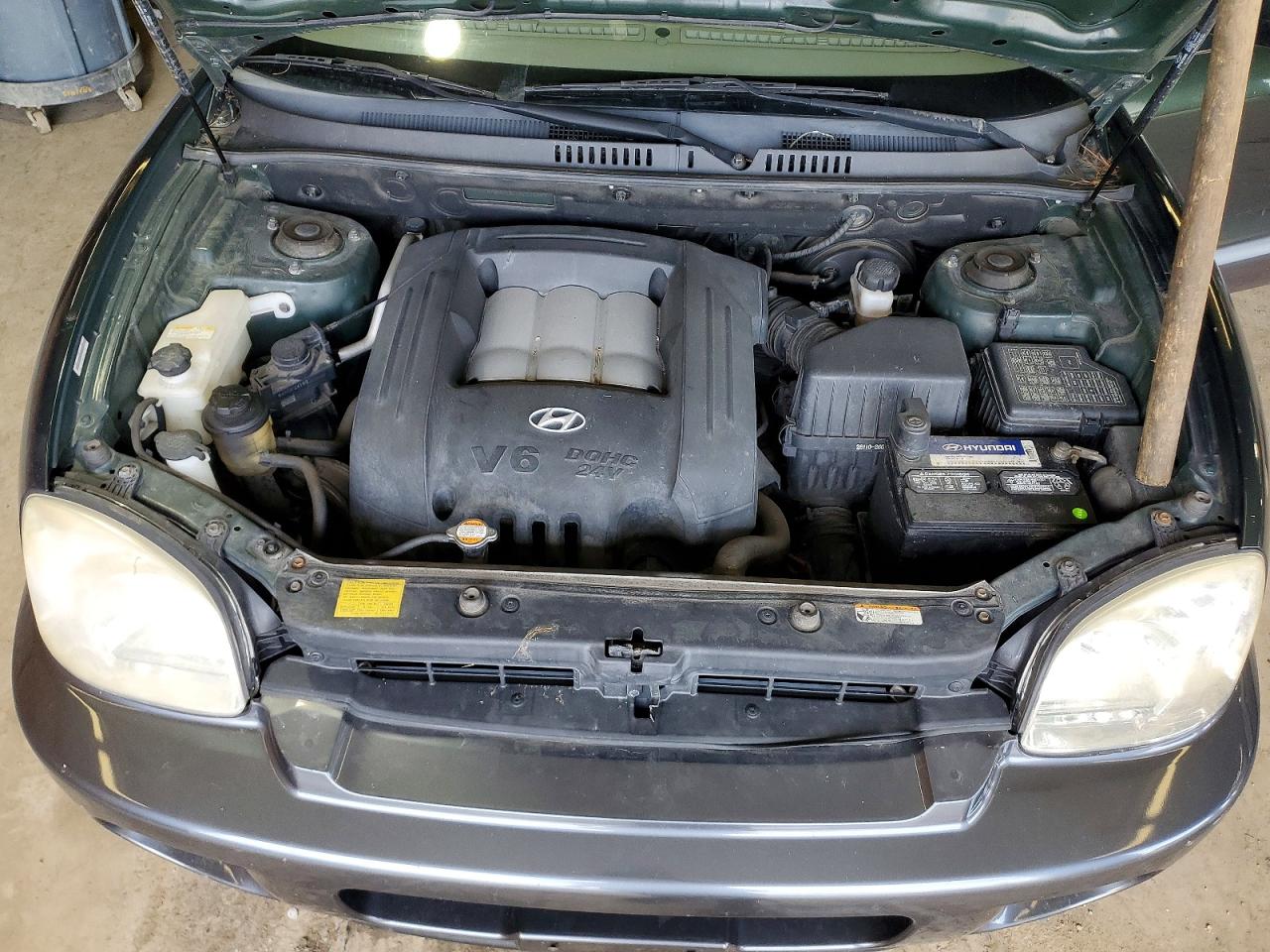 2006 Hyundai Santa Fe Green vin: KM8SC13D16U111383
