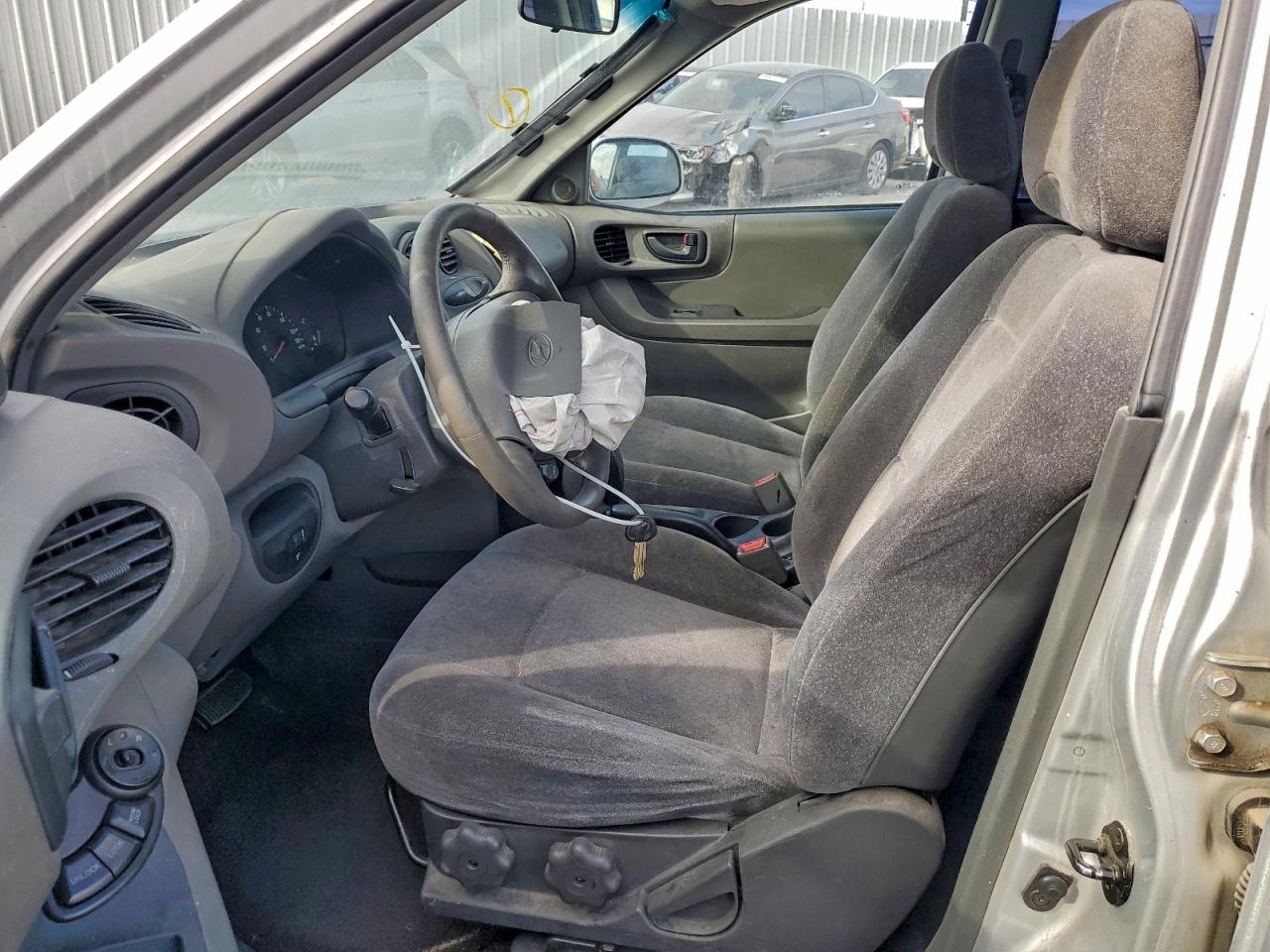 2002 Hyundai Santa Fe Gls Silver vin: KM8SC13D22U143687