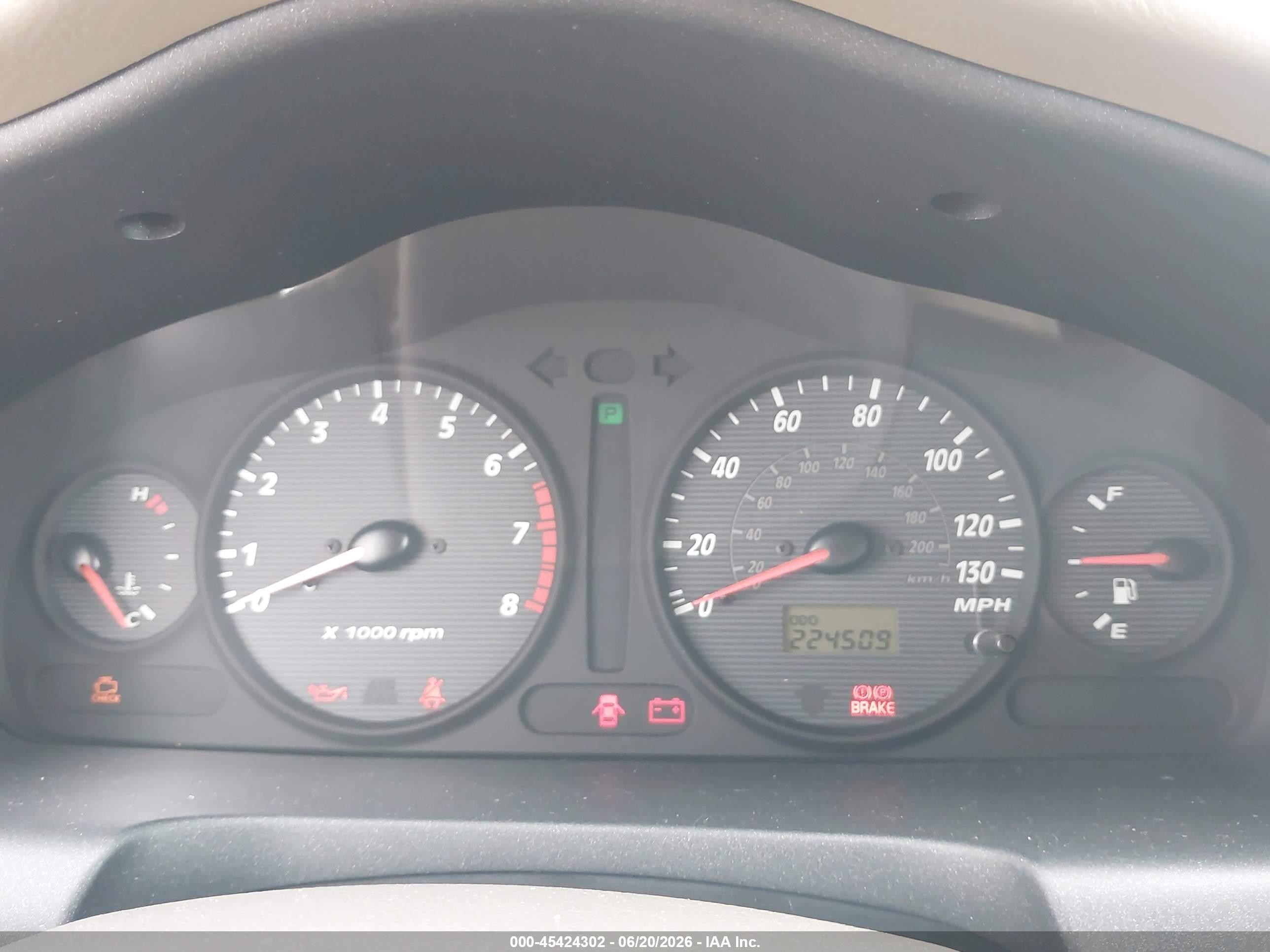 2002 Hyundai Santa Fe Gls/lx Gold vin: KM8SC13D22U200356