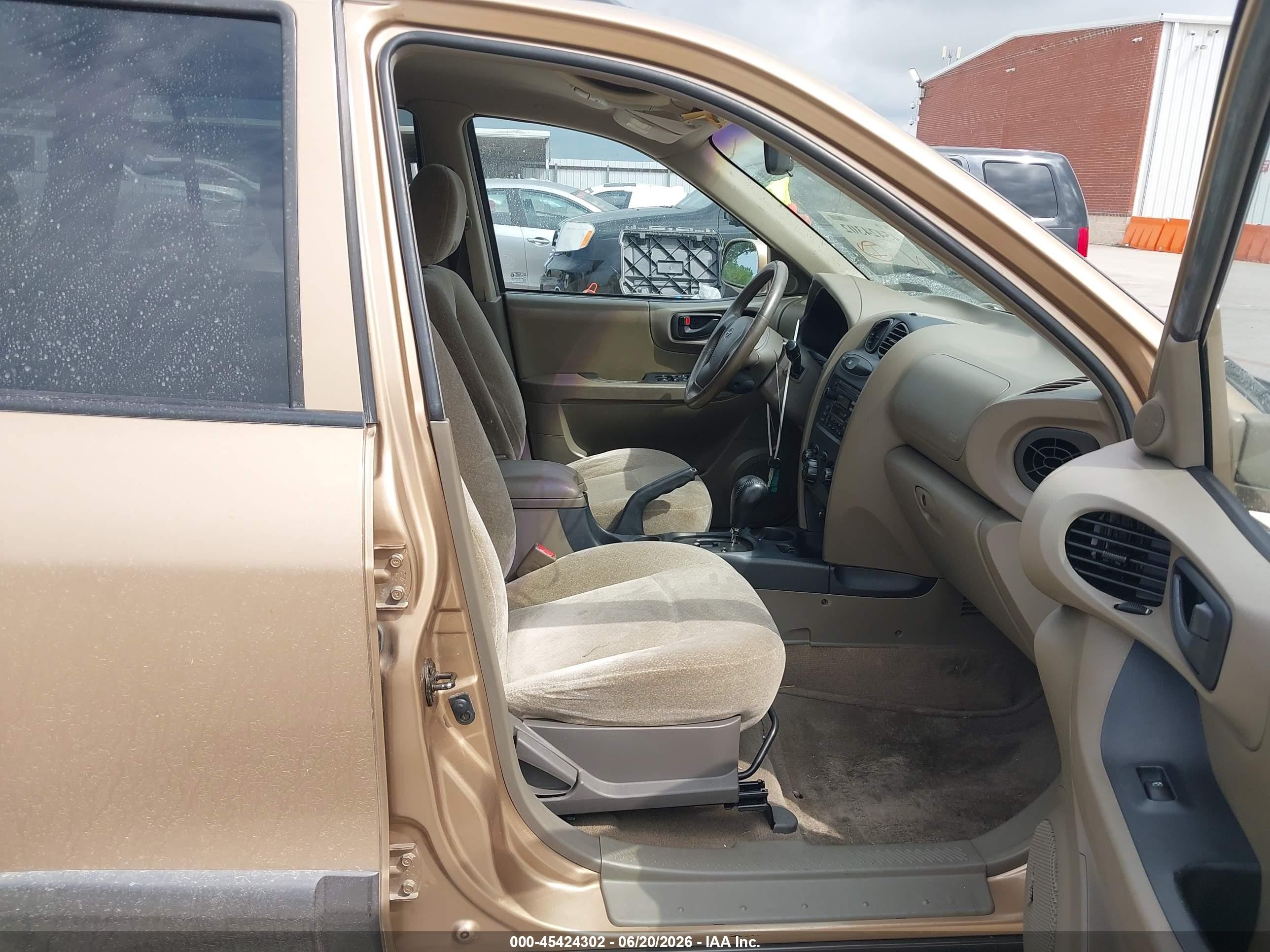 2002 Hyundai Santa Fe Gls/lx Gold vin: KM8SC13D22U200356
