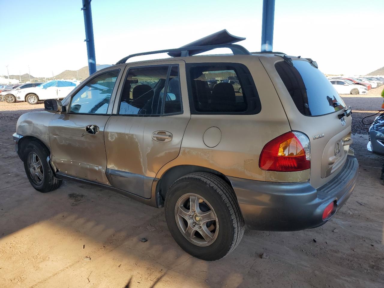 2002 Hyundai Santa Fe Gls Tan vin: KM8SC13D22U243157