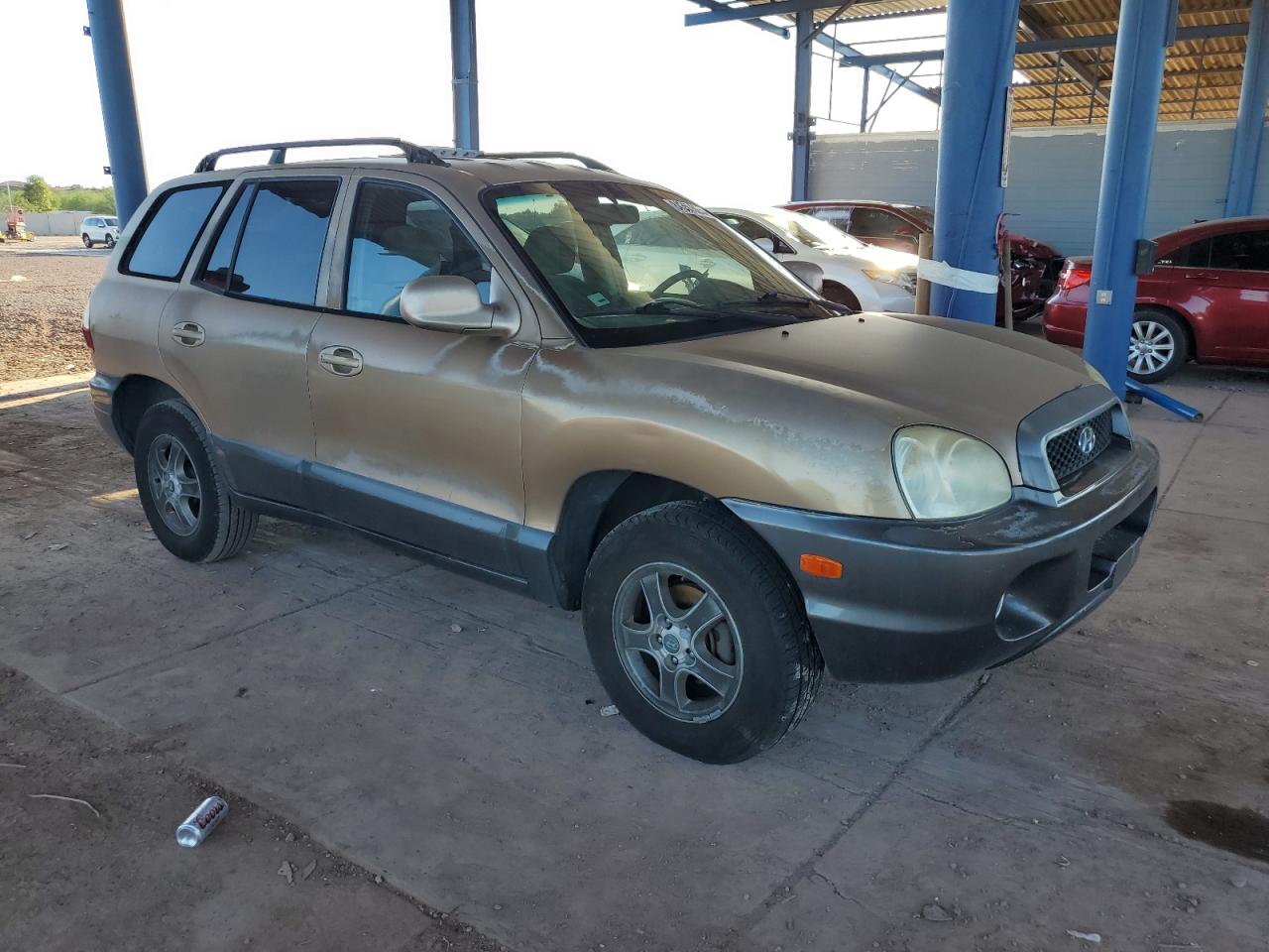2002 Hyundai Santa Fe Gls Tan vin: KM8SC13D22U243157