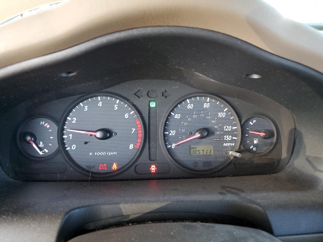 2002 Hyundai Santa Fe Gls Tan vin: KM8SC13D22U243157