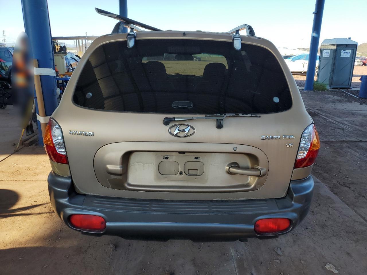 2002 Hyundai Santa Fe Gls Tan vin: KM8SC13D22U243157