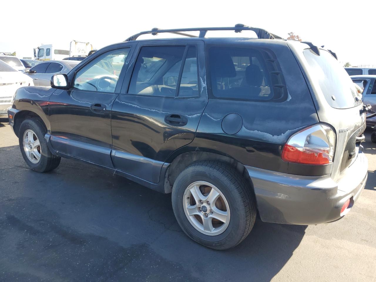 2003 Hyundai Santa Fe Gls Черный vin: KM8SC13D23U443523