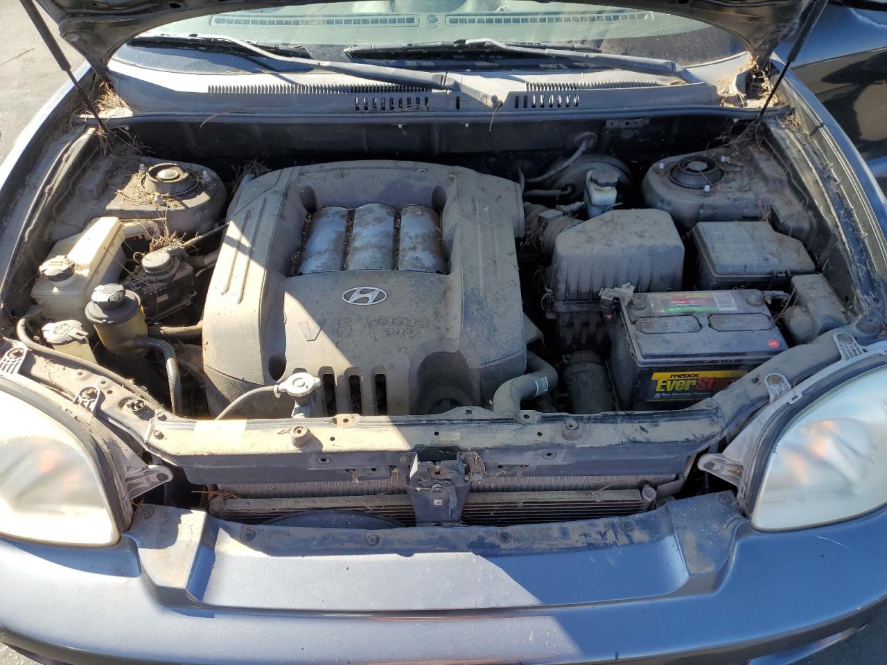 2003 Hyundai Santa Fe Gls Черный vin: KM8SC13D23U443523