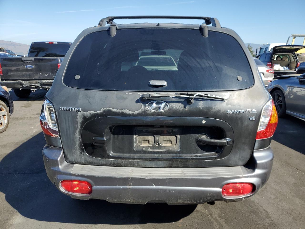 2003 Hyundai Santa Fe Gls Черный vin: KM8SC13D23U443523