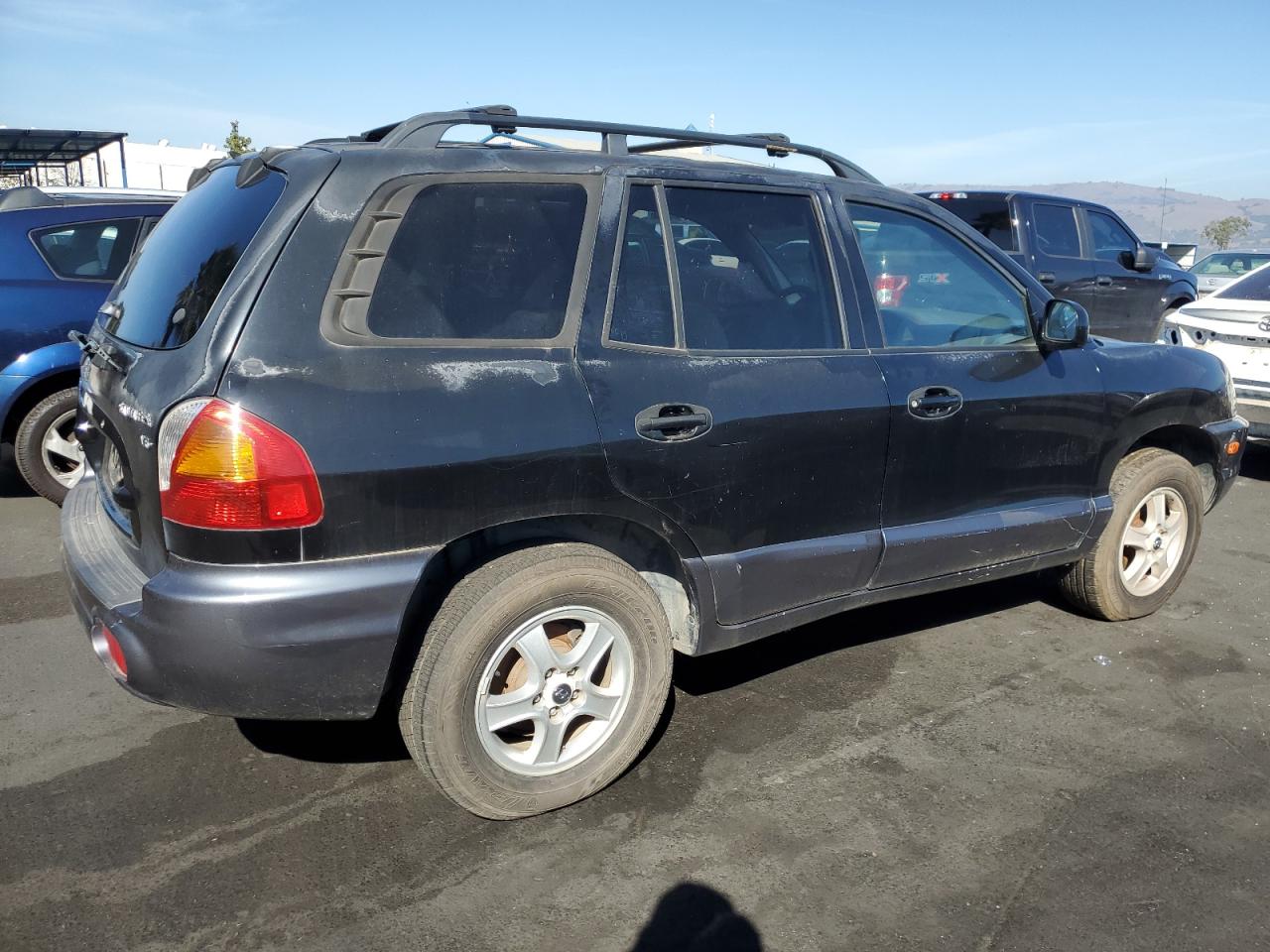 2003 Hyundai Santa Fe Gls Черный vin: KM8SC13D23U443523