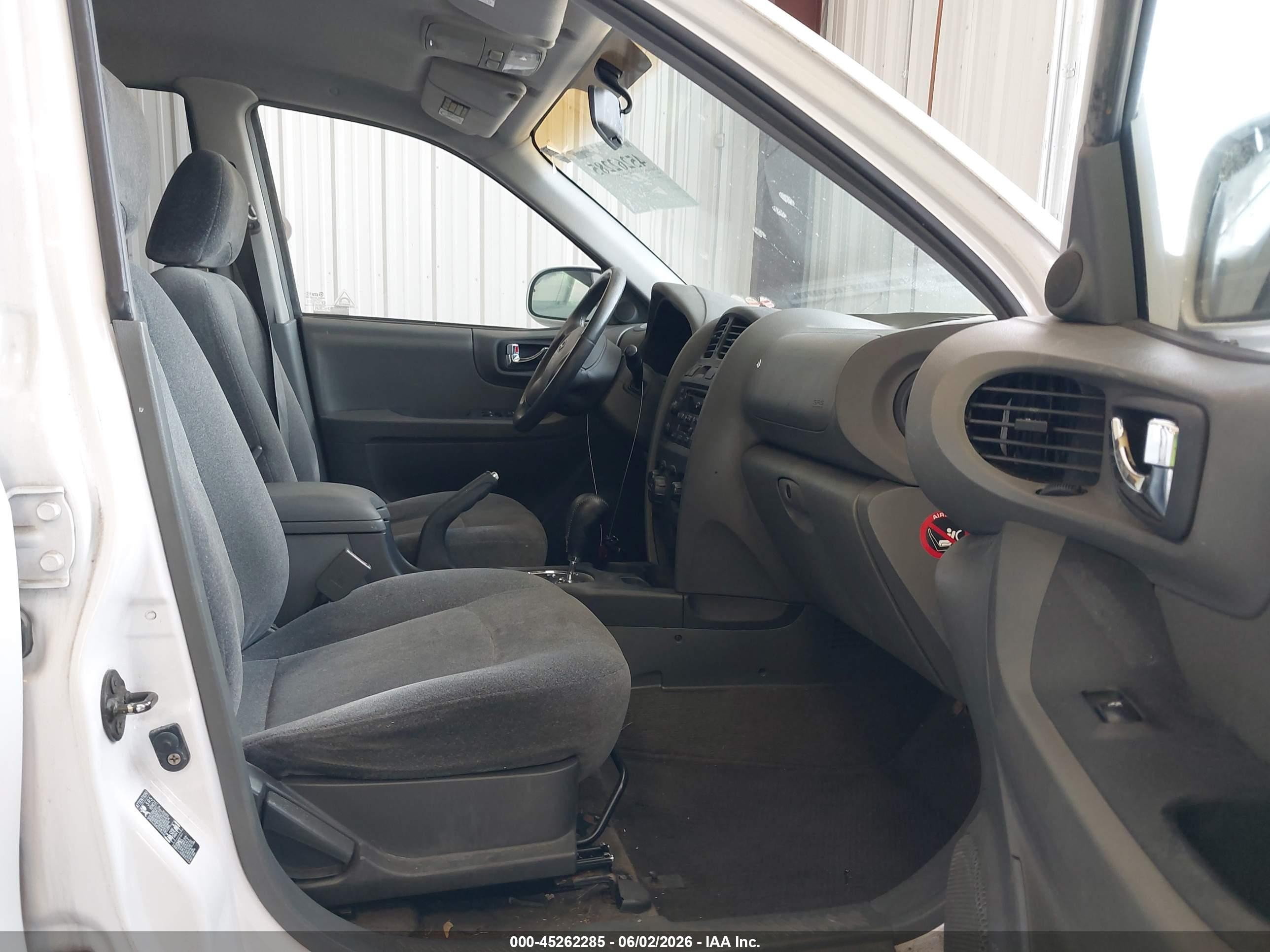2004 Hyundai Santa Fe Gls White vin: KM8SC13D24U649183
