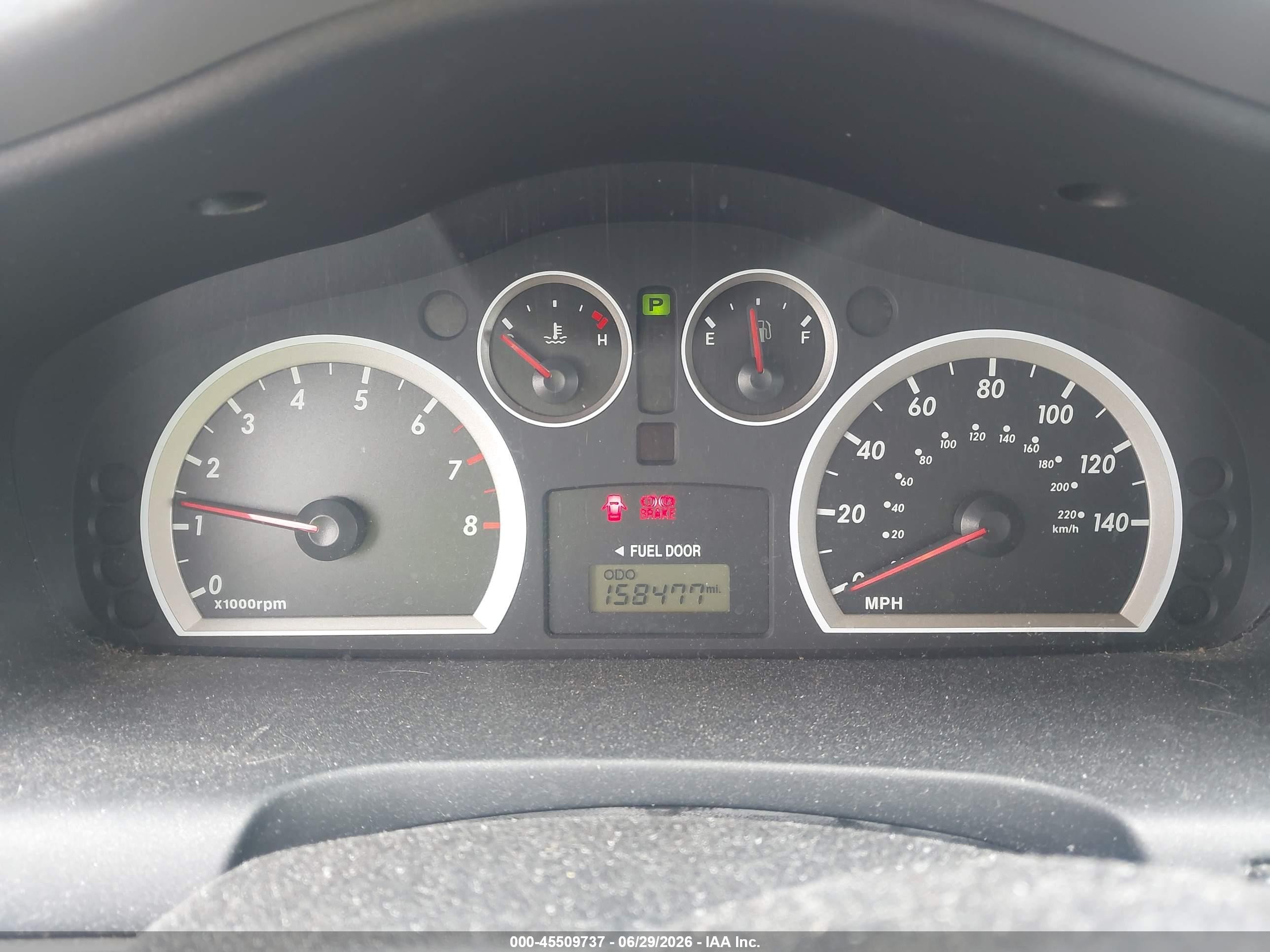 2006 Hyundai Santa Fe Gls Gray vin: KM8SC13D26U081875