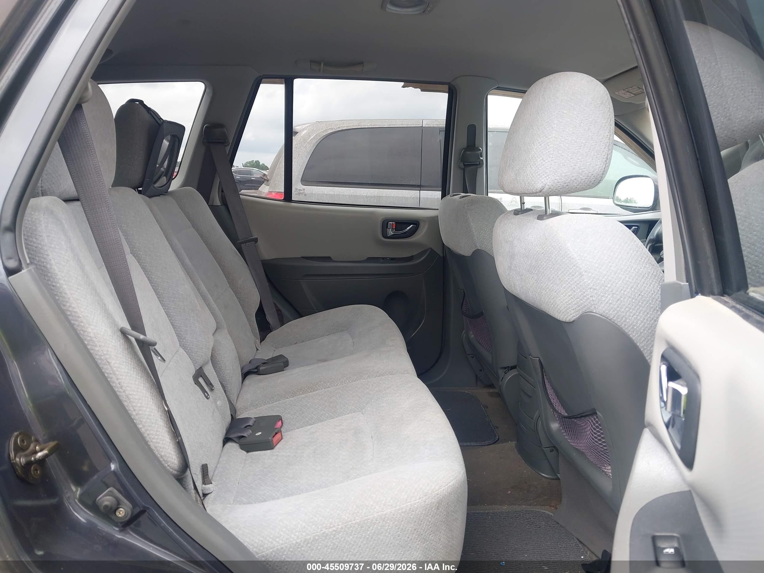 2006 Hyundai Santa Fe Gls Gray vin: KM8SC13D26U081875