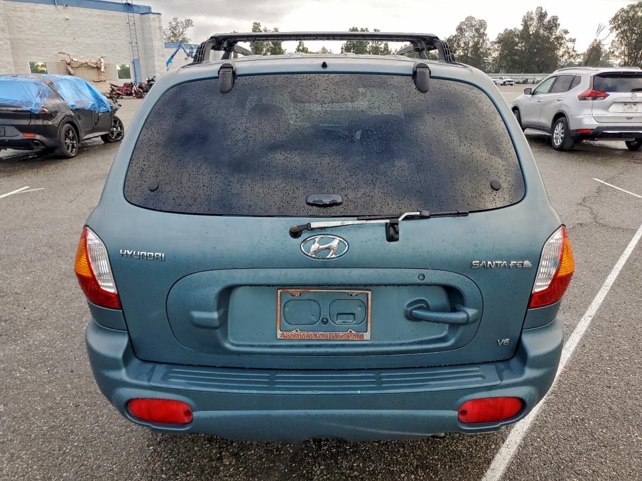 2002 Hyundai Santa Fe Gls Teal vin: KM8SC13D32U147358