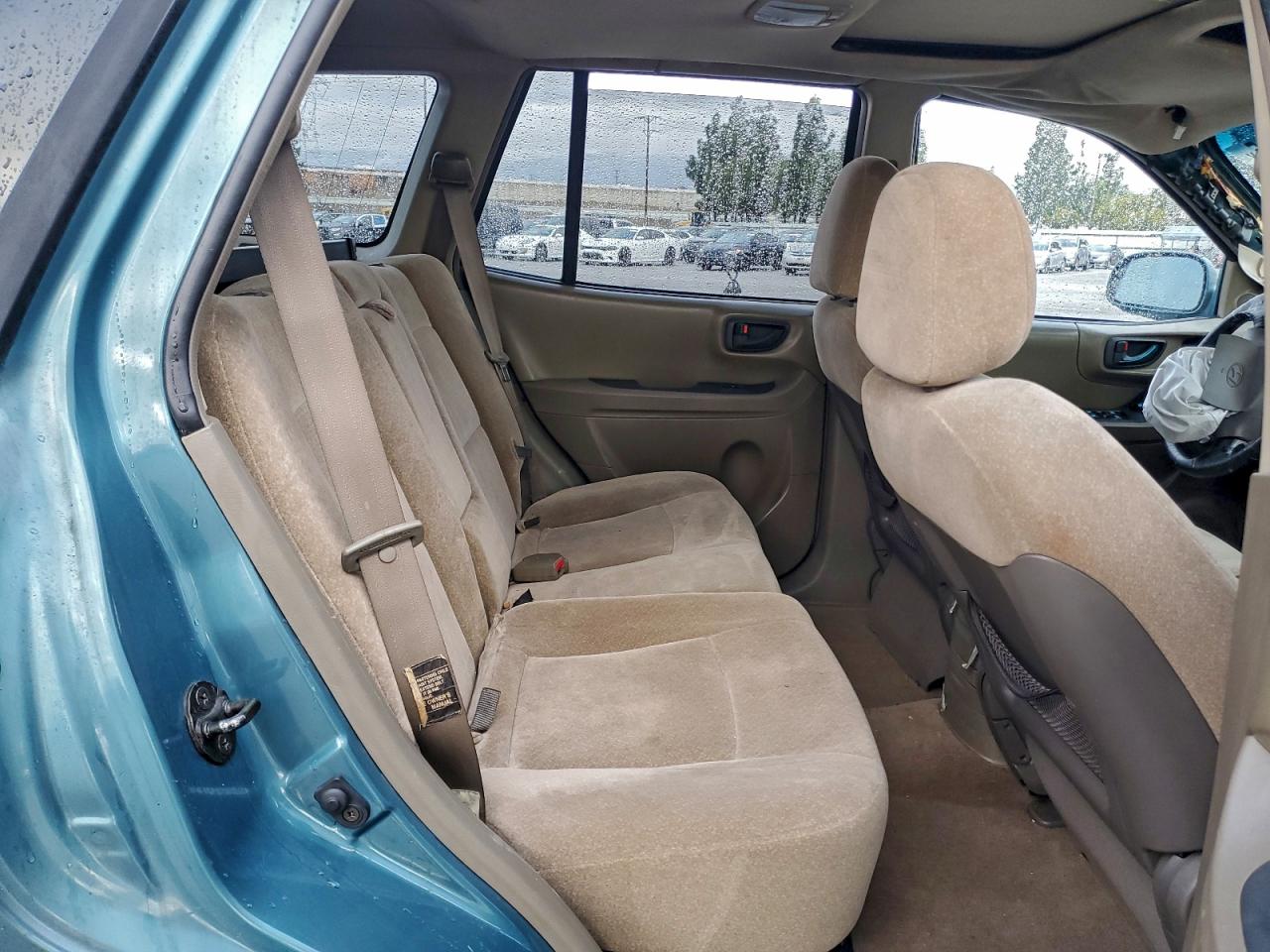 2002 Hyundai Santa Fe Gls Teal vin: KM8SC13D32U147358