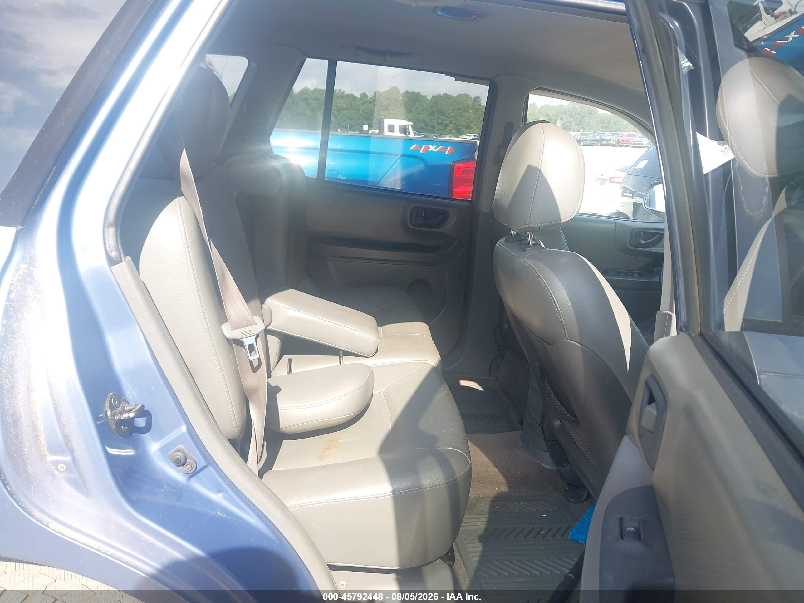 2002 Hyundai Santa Fe Gls/lx Blue vin: KM8SC13D32U166198