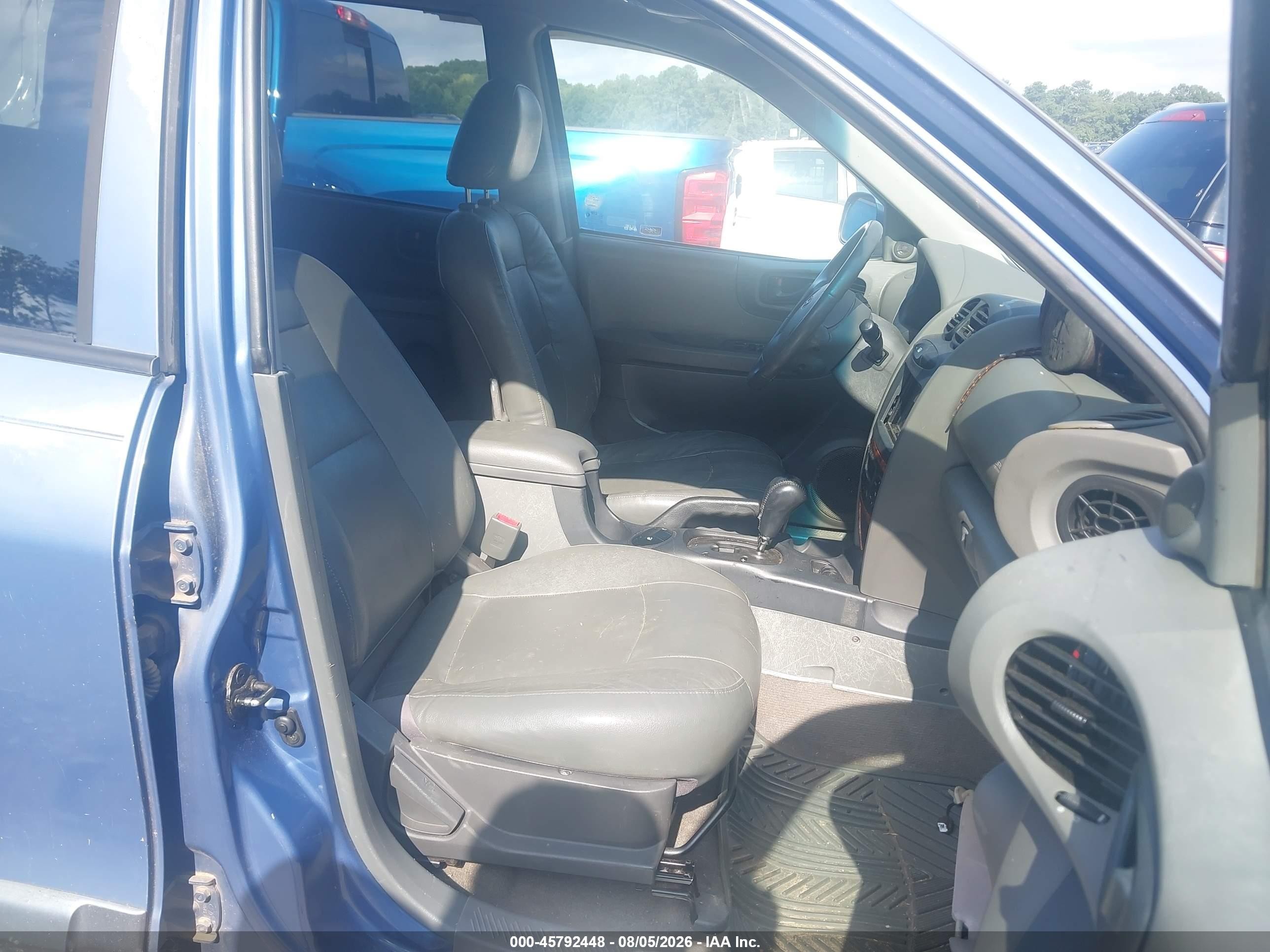 2002 Hyundai Santa Fe Gls/lx Blue vin: KM8SC13D32U166198