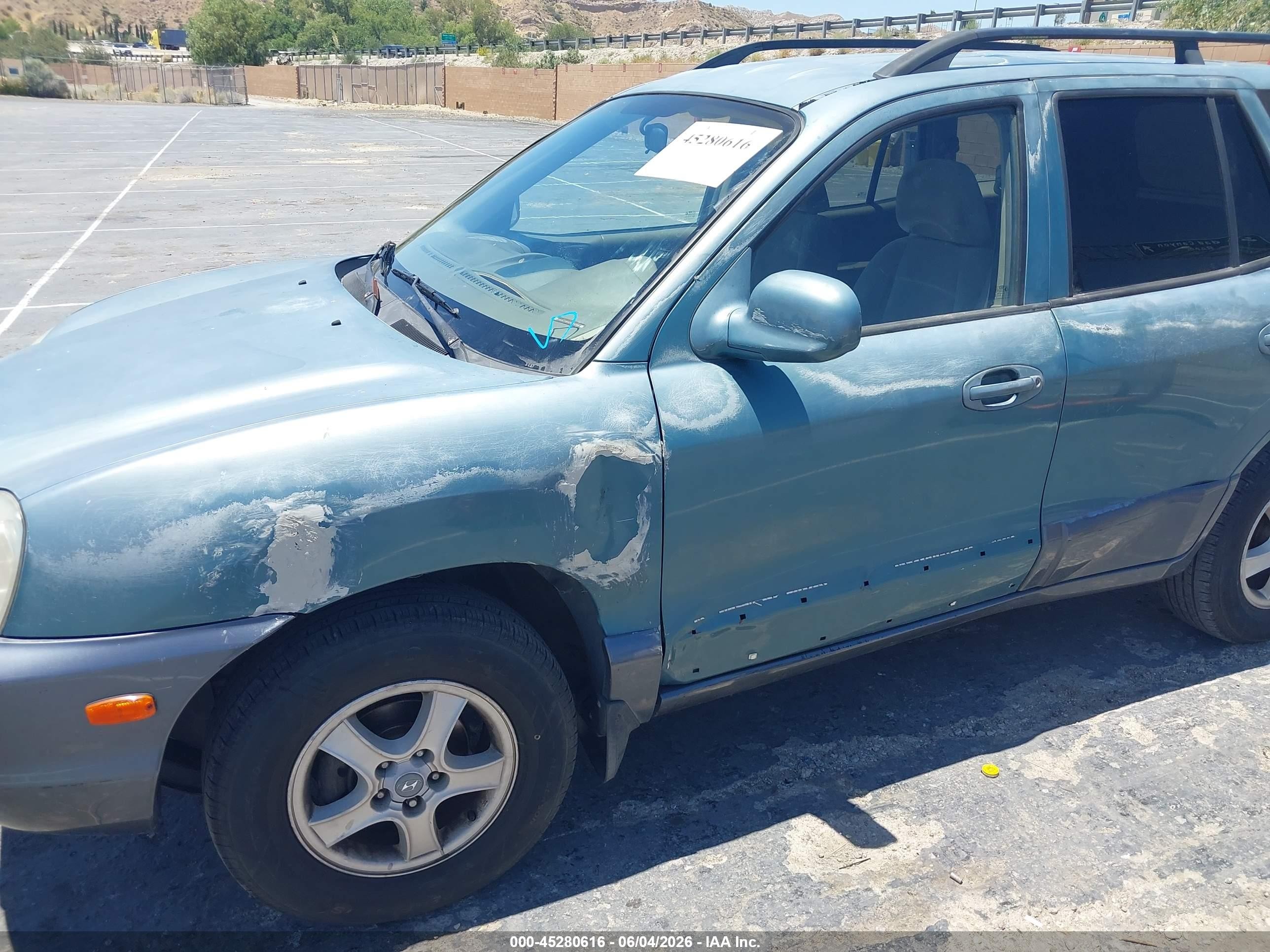 2002 Hyundai Santa Fe Gls/lx Синий vin: KM8SC13D32U224388