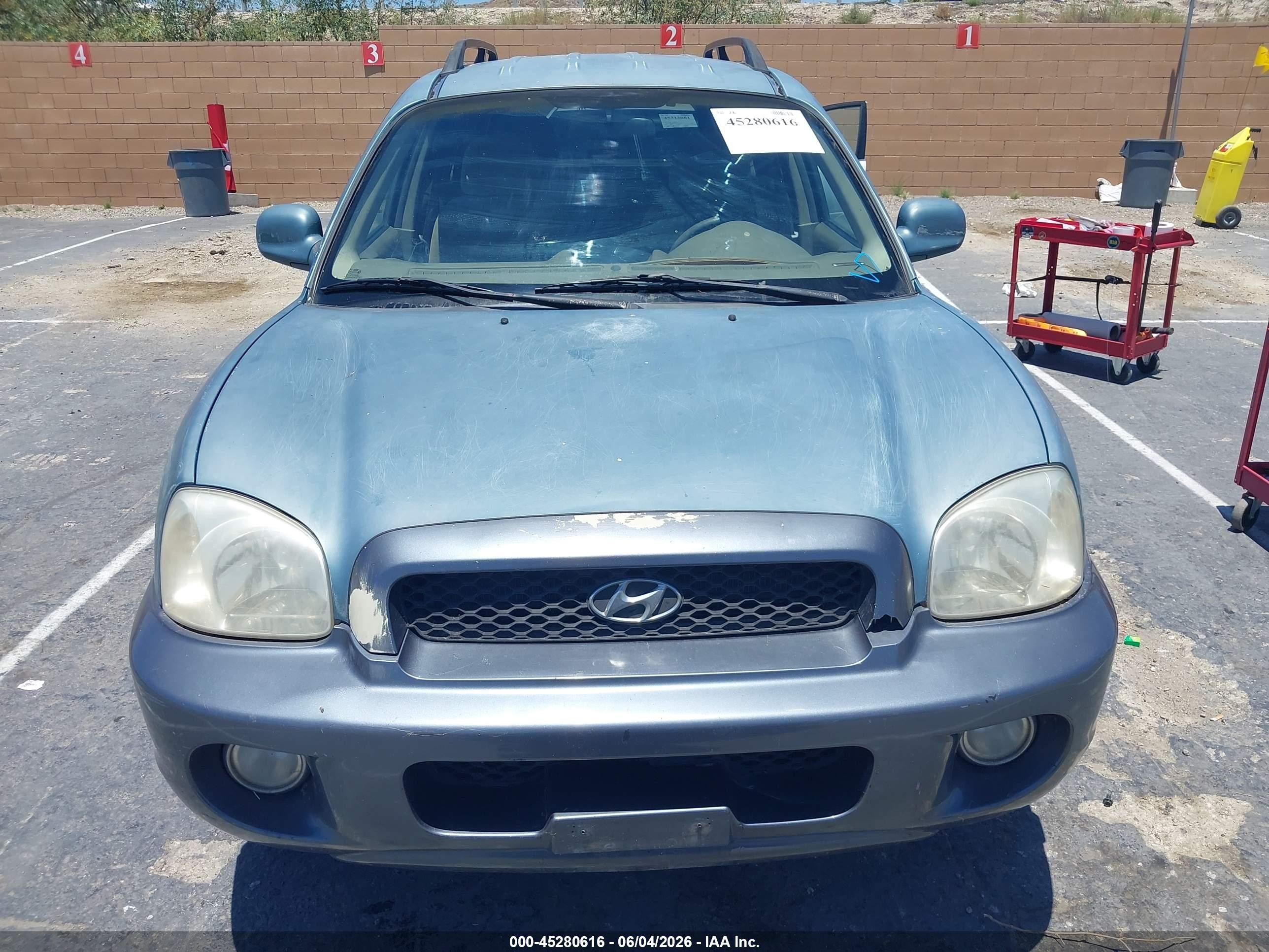 2002 Hyundai Santa Fe Gls/lx Синий vin: KM8SC13D32U224388