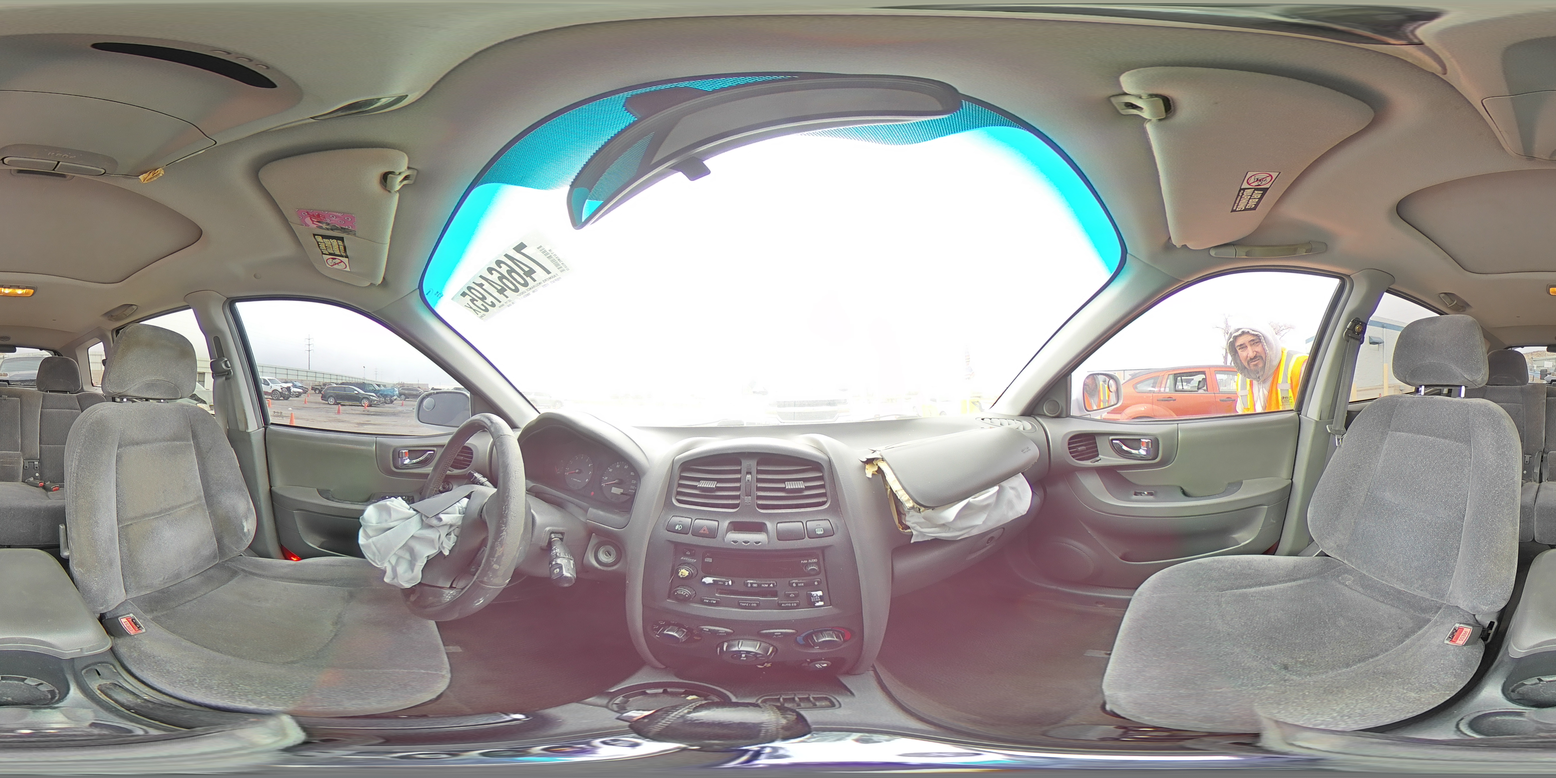 2003 Hyundai Santa Fe Gls White vin: KM8SC13D33U435558