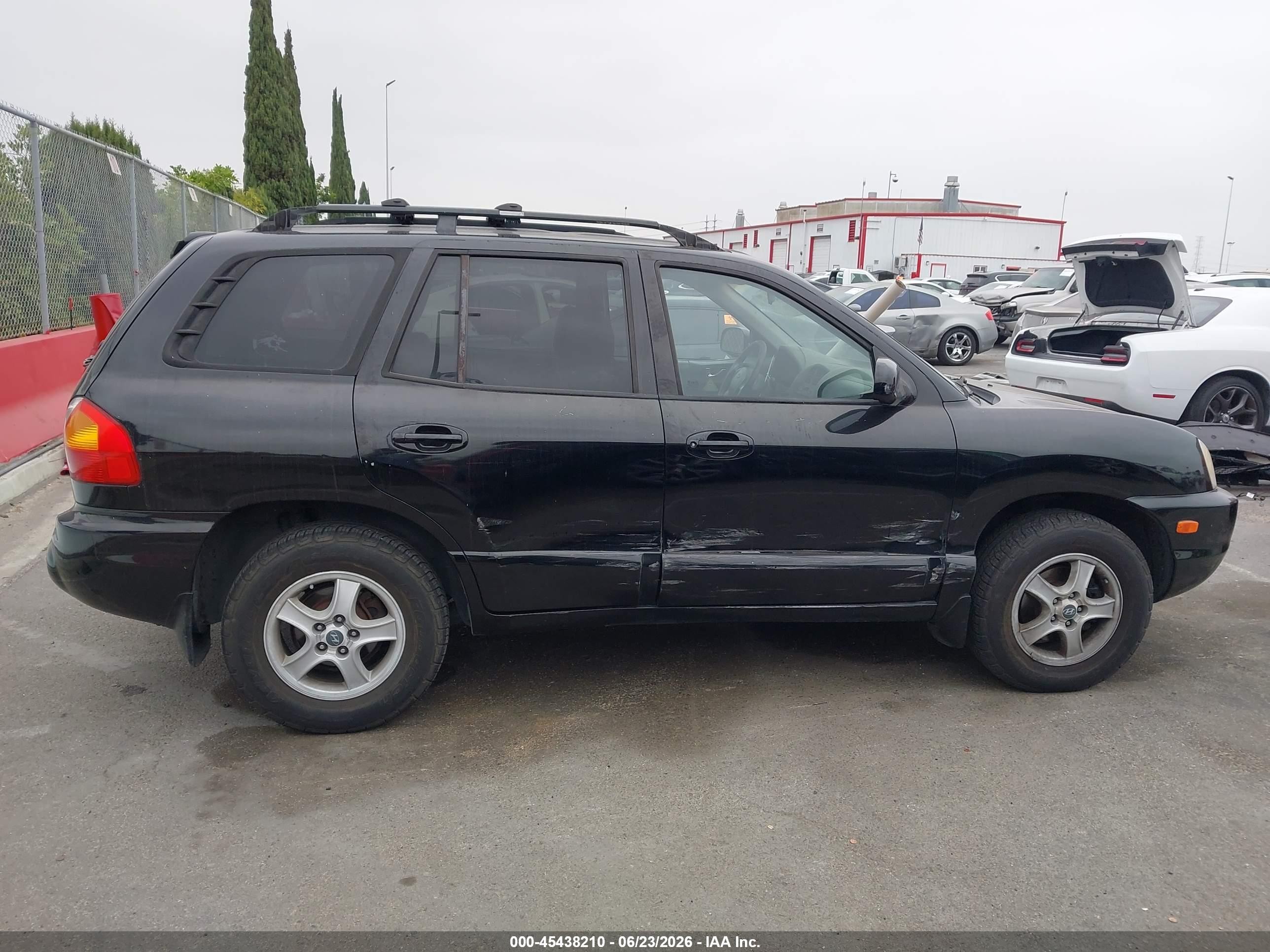 2004 Hyundai Santa Fe Gls Черный vin: KM8SC13D34U637589