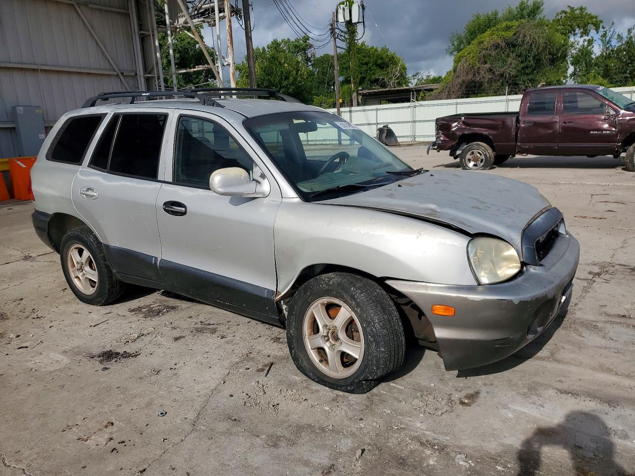 2004 Hyundai Santa Fe Gls Gray vin: KM8SC13D34U658992