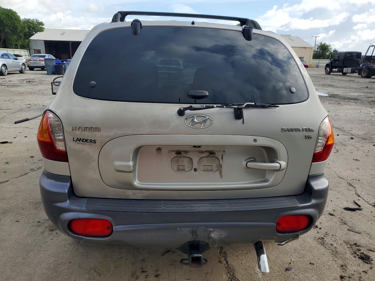 2004 Hyundai Santa Fe Gls Gray vin: KM8SC13D34U658992