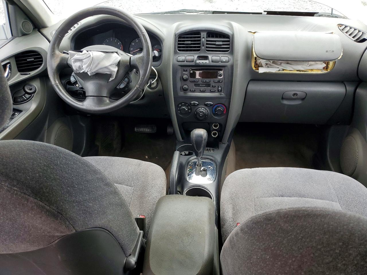 2004 Hyundai Santa Fe Gls Silver vin: KM8SC13D34U689627