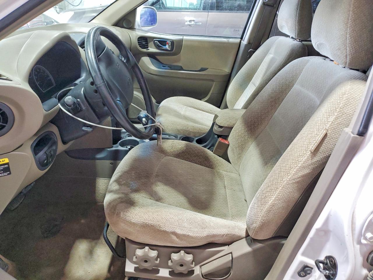 2005 Hyundai Santa Fe Gls White vin: KM8SC13D35U915828