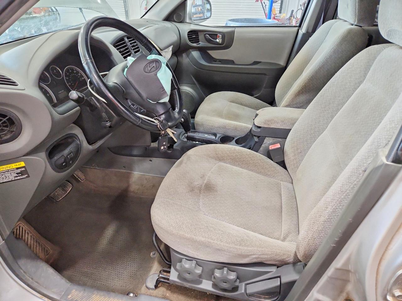 2006 Hyundai Santa Fe Gls Silver vin: KM8SC13D36U088785
