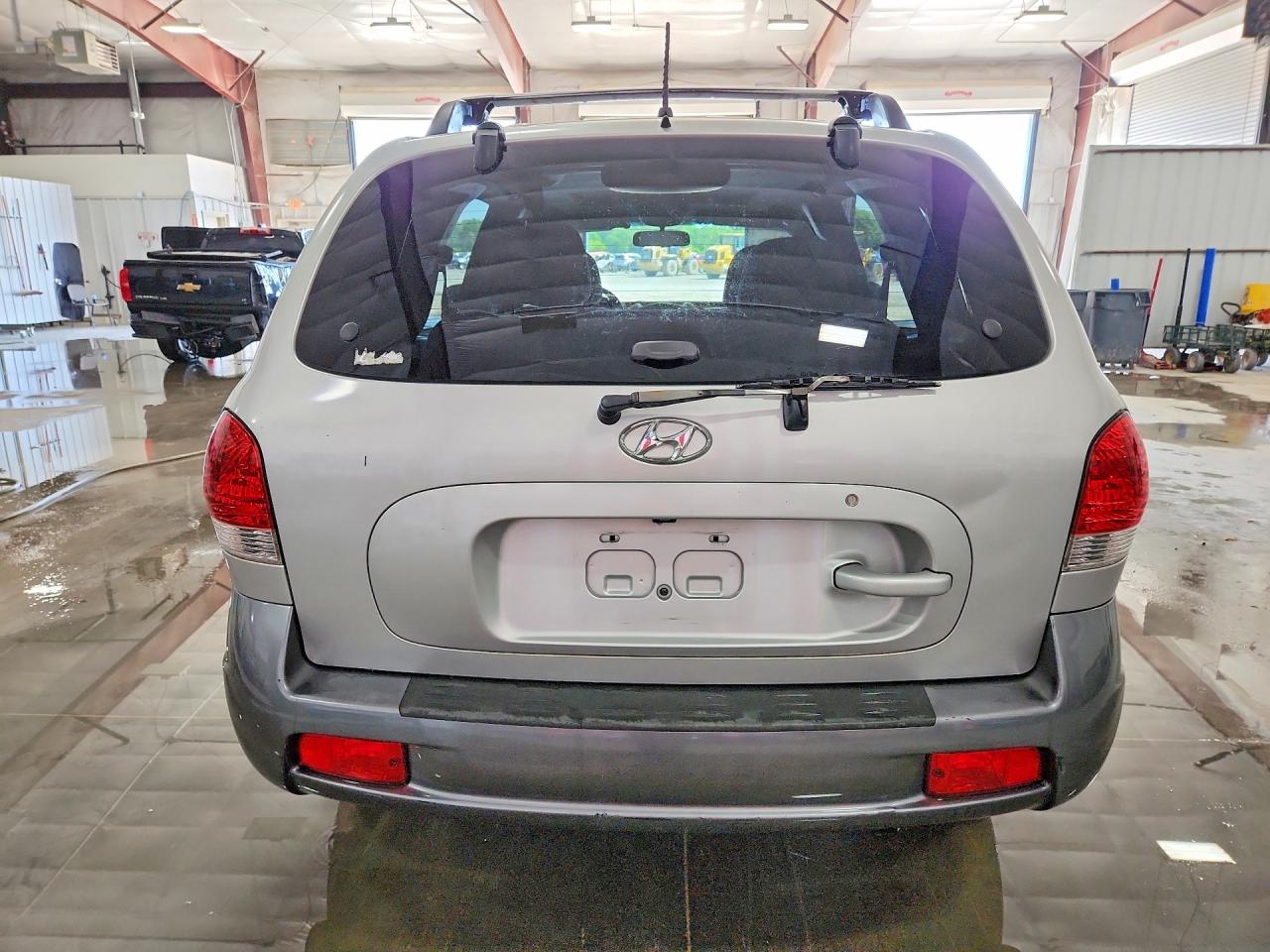 2006 Hyundai Santa Fe Gls Silver vin: KM8SC13D36U088785