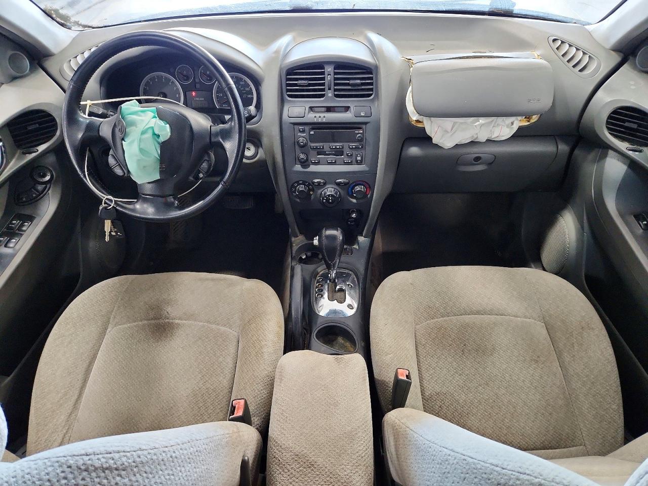2006 Hyundai Santa Fe Gls Silver vin: KM8SC13D36U088785