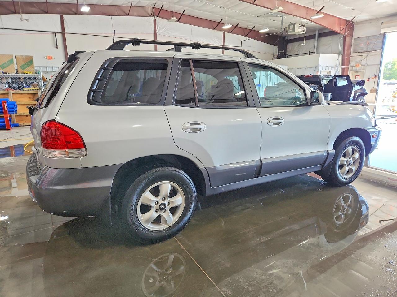 2006 Hyundai Santa Fe Gls Silver vin: KM8SC13D36U088785