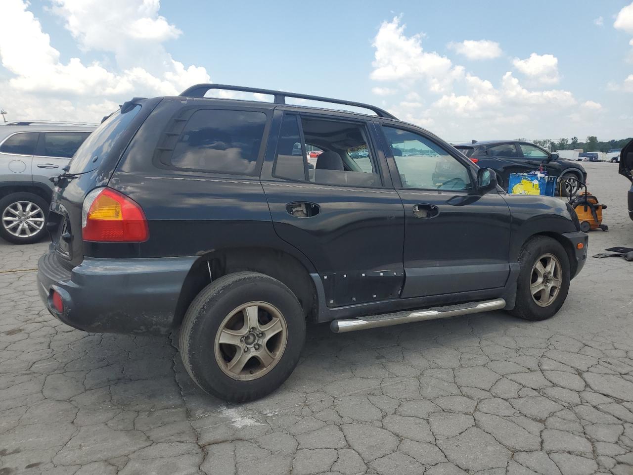 2002 Hyundai Santa Fe Gls   Black vin: KM8SC13D42U331739