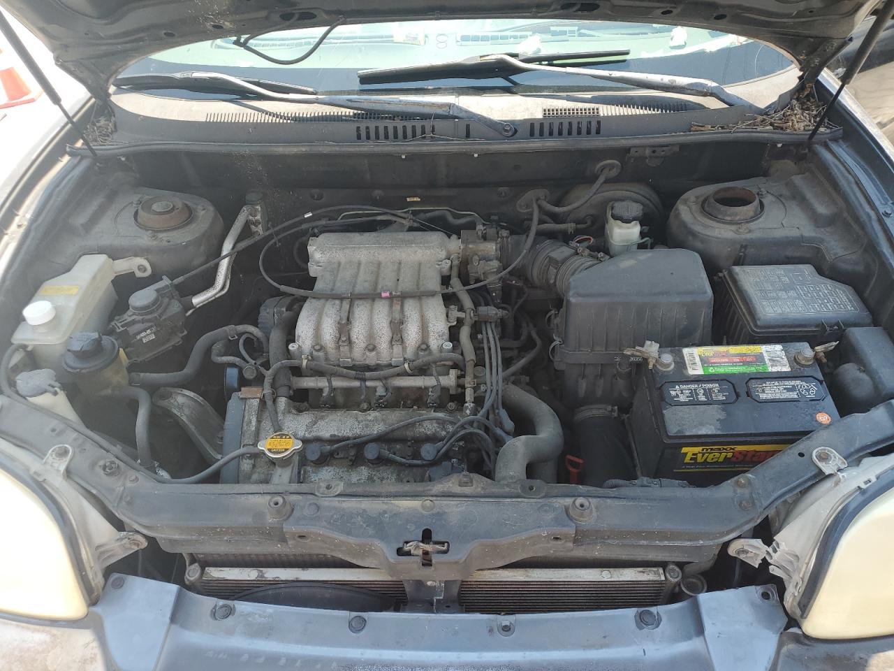 2002 Hyundai Santa Fe Gls   Black vin: KM8SC13D42U331739