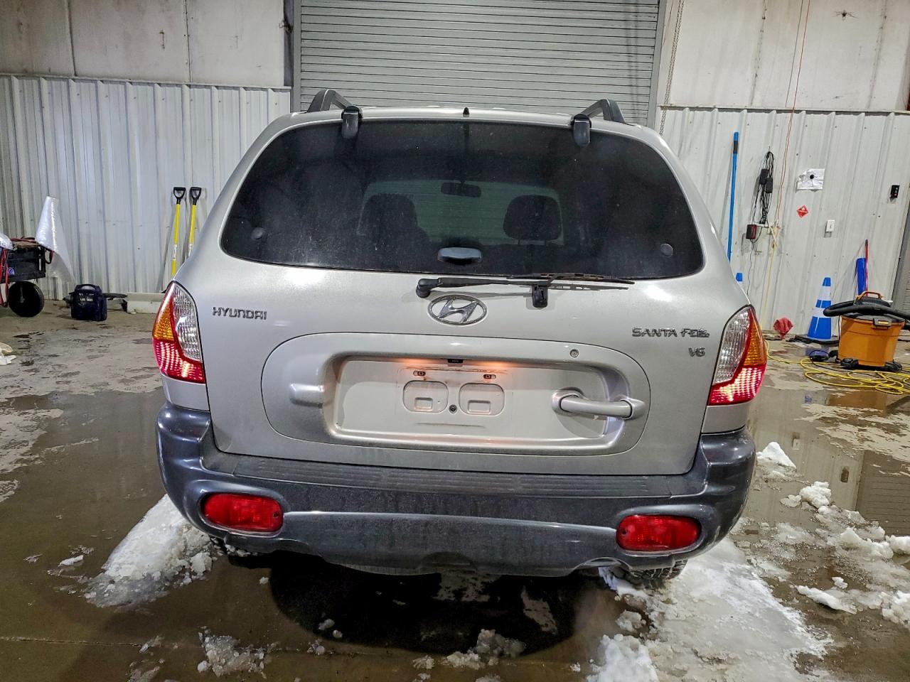 2003 Hyundai Santa Fe Gls Gray vin: KM8SC13D43U400012