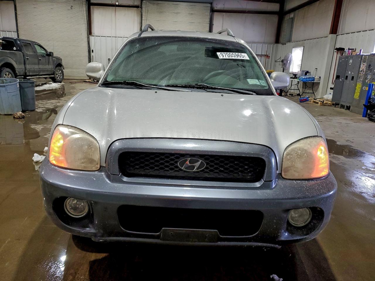2003 Hyundai Santa Fe Gls Gray vin: KM8SC13D43U400012