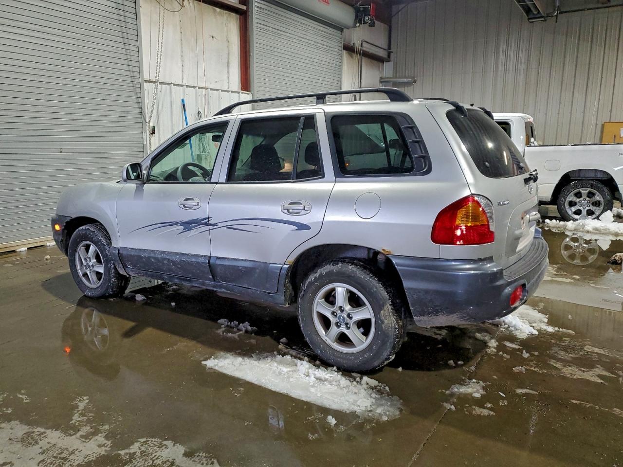 2003 Hyundai Santa Fe Gls Gray vin: KM8SC13D43U400012