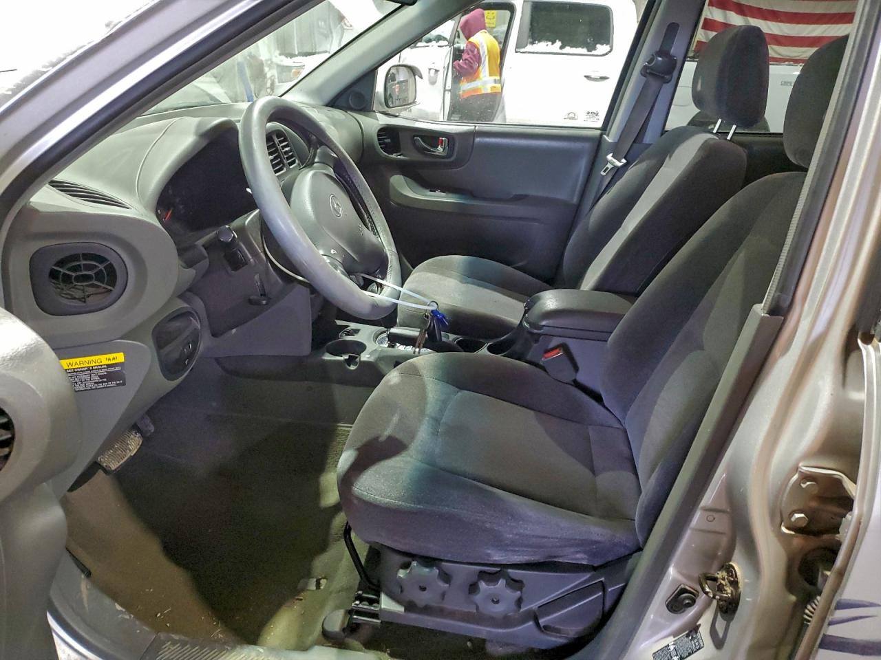 2003 Hyundai Santa Fe Gls Gray vin: KM8SC13D43U400012