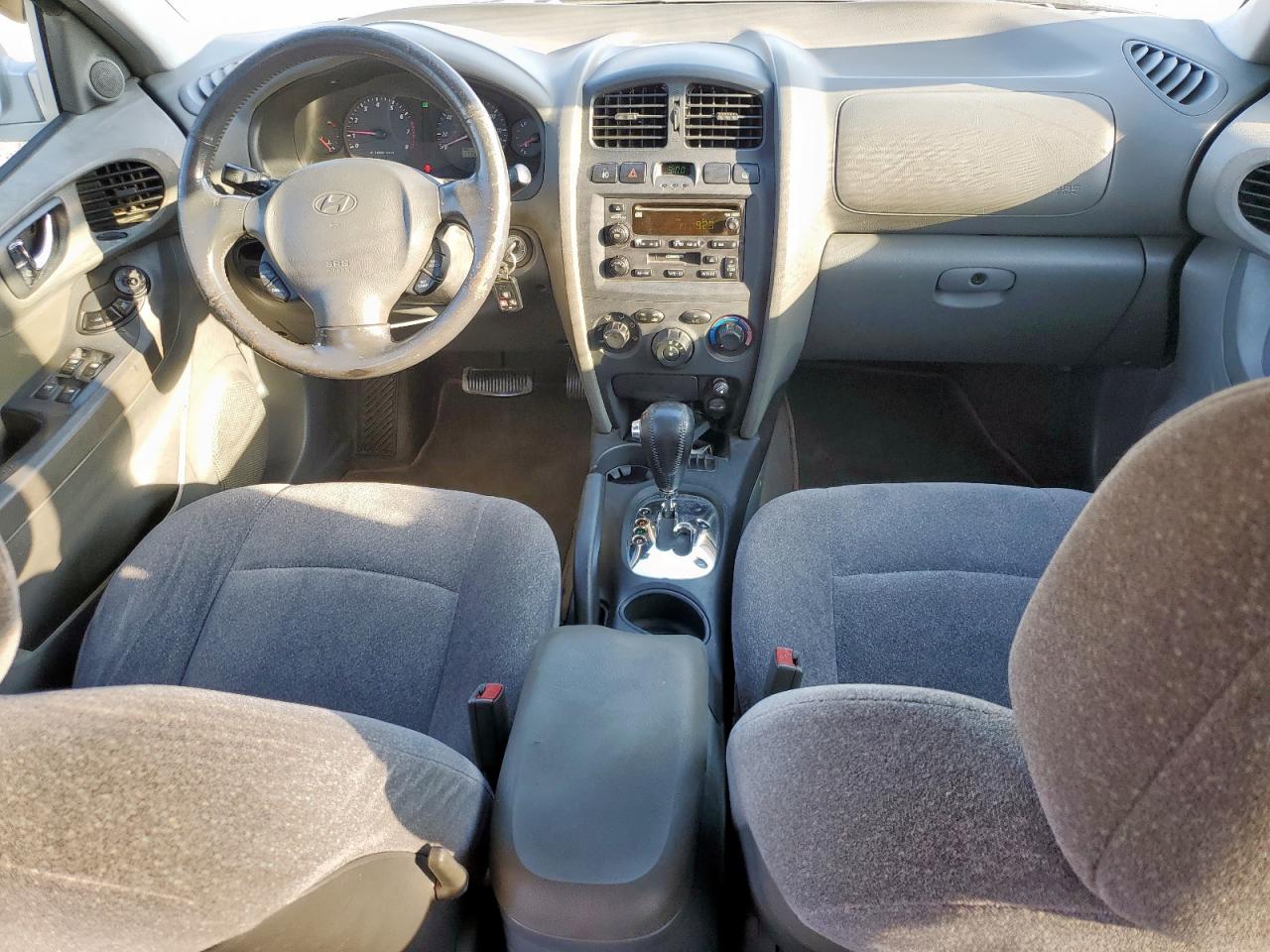 2003 Hyundai Santa Fe Silver vin: KM8SC13D43U428862