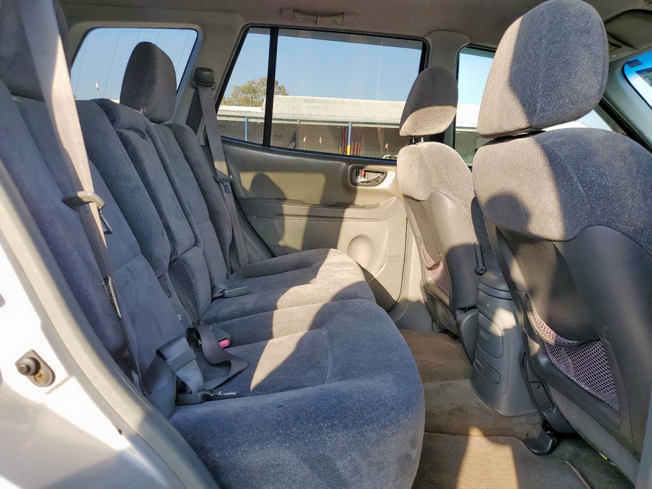2003 Hyundai Santa Fe Silver vin: KM8SC13D43U428862