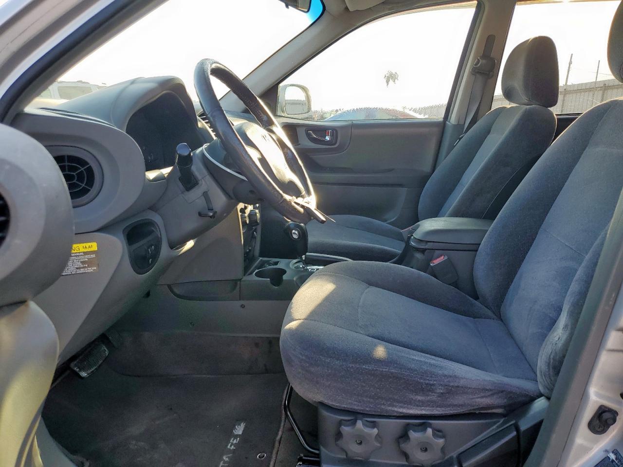 2003 Hyundai Santa Fe Silver vin: KM8SC13D43U428862