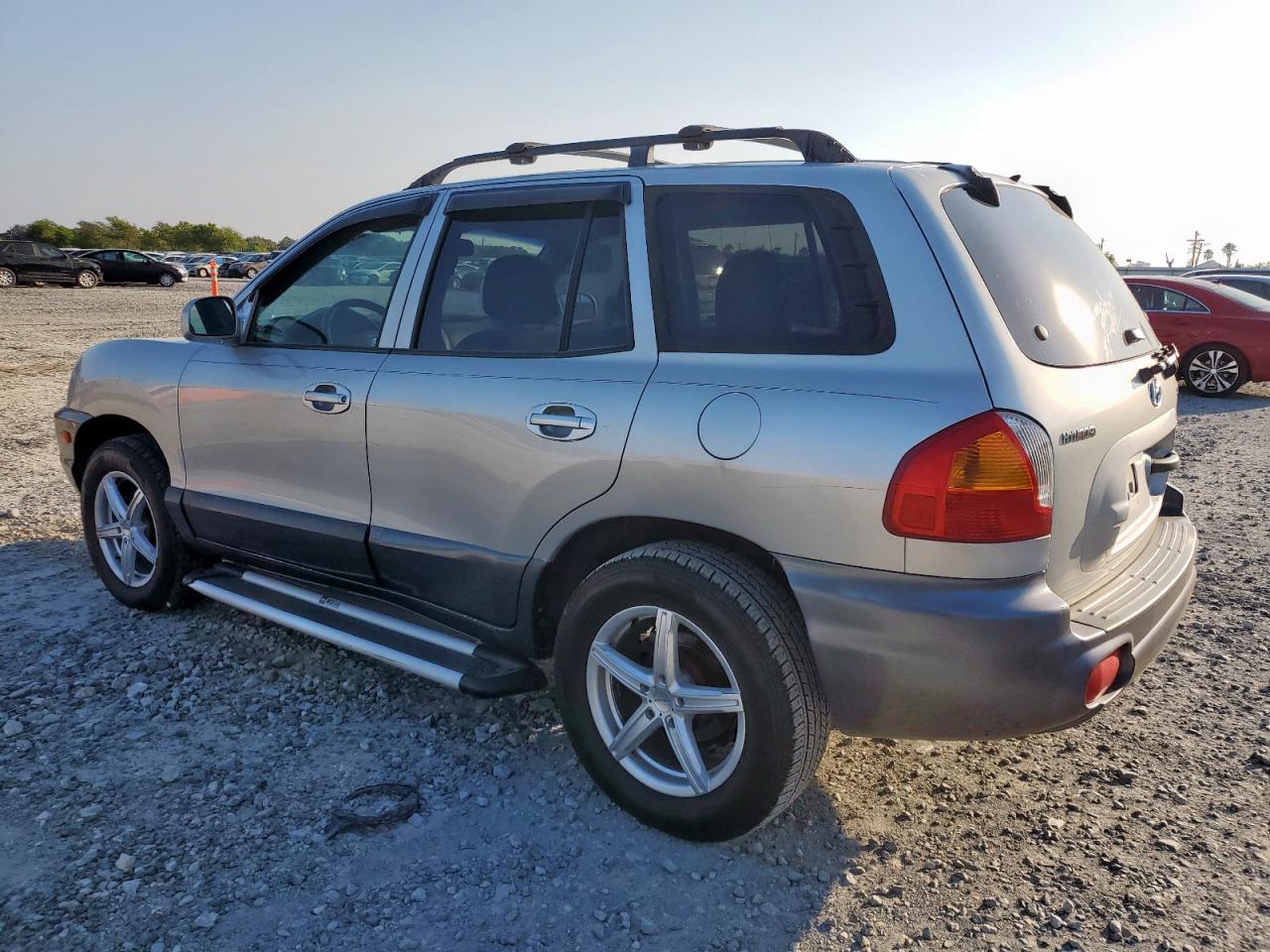 2003 Hyundai Santa Fe Silver vin: KM8SC13D43U428862