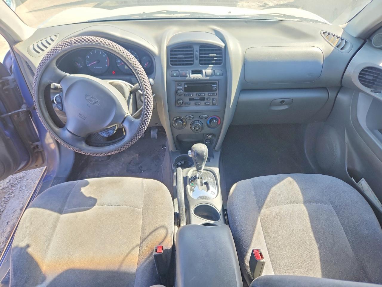 2003 Hyundai Santa Fe G Silver vin: KM8SC13D43U475969