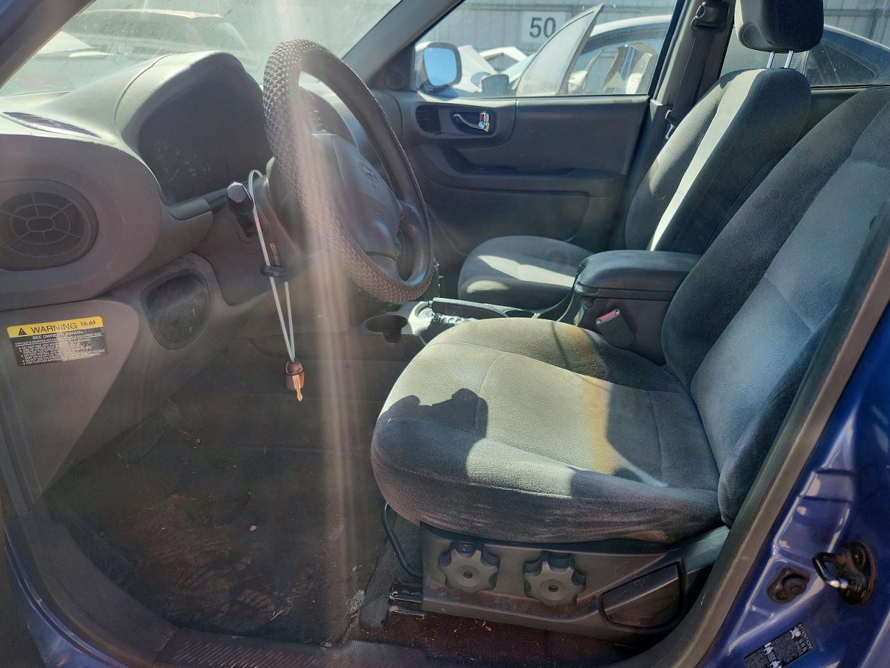 2003 Hyundai Santa Fe G Silver vin: KM8SC13D43U475969