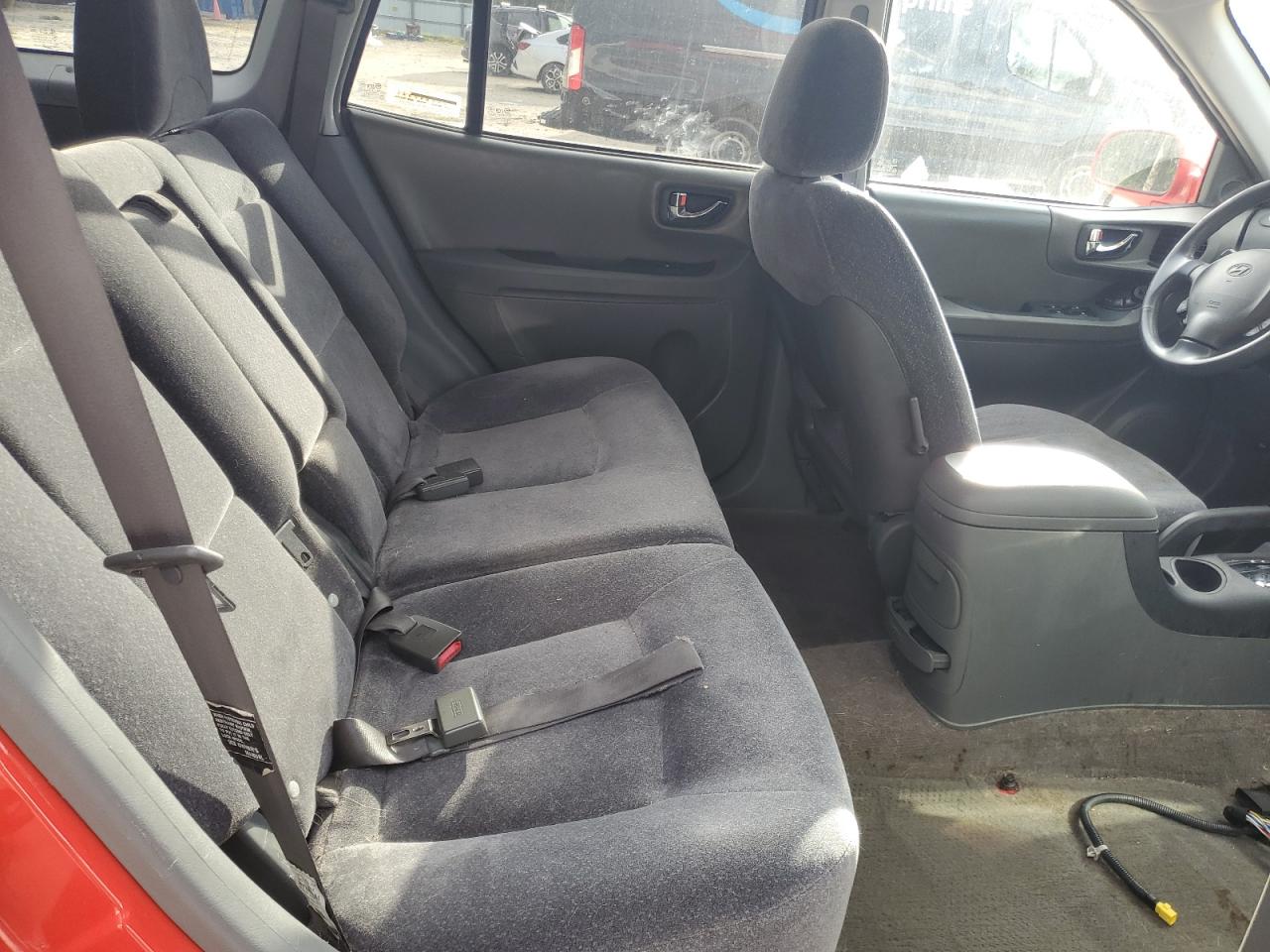 2003 Hyundai Santa Fe Gls Red vin: KM8SC13D43U555658