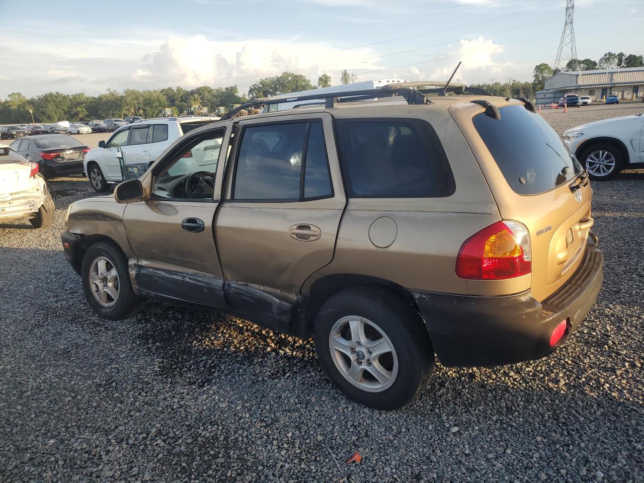 2004 Hyundai Santa Fe Gls Gold vin: KM8SC13D44U842807