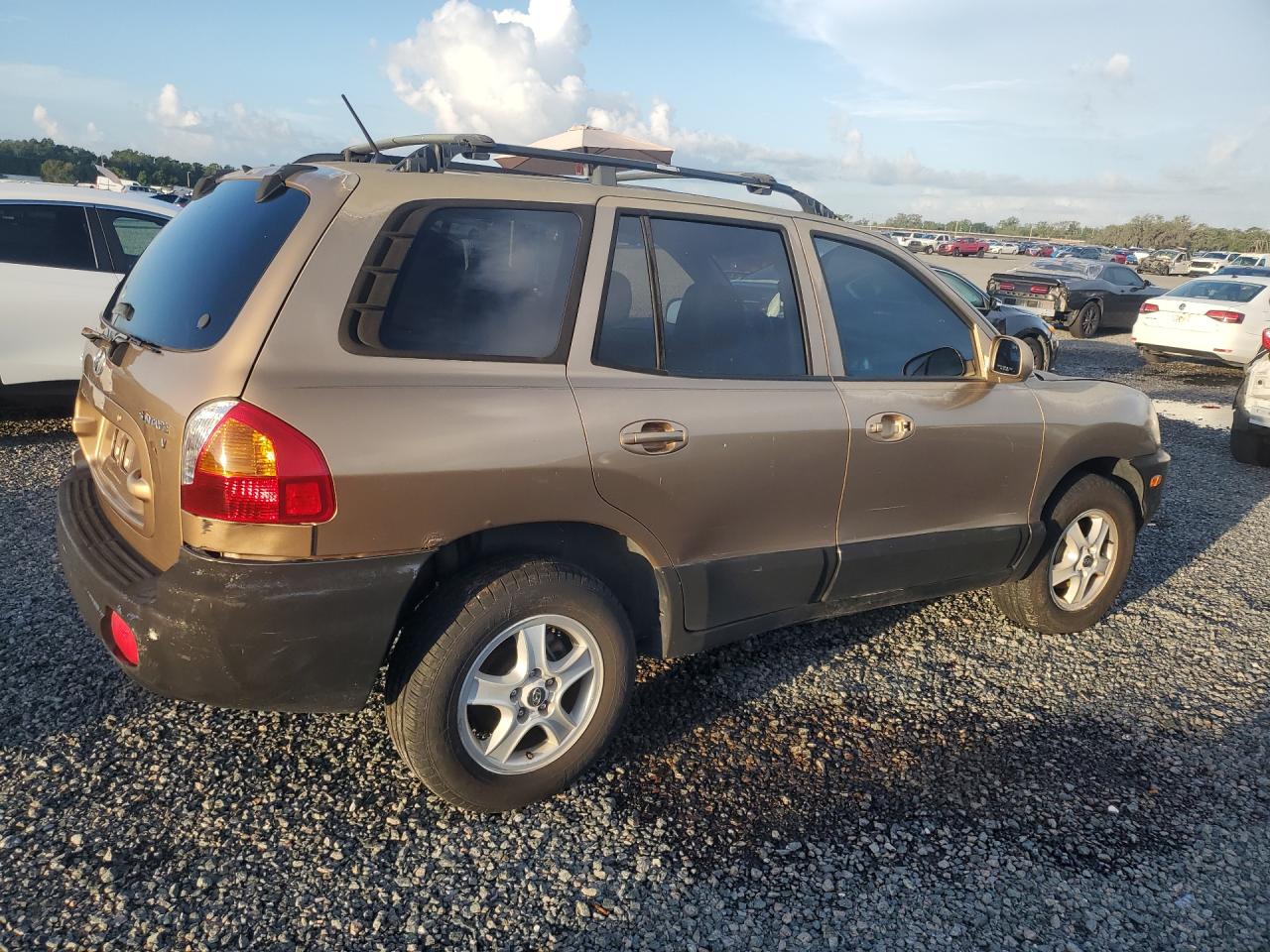 2004 Hyundai Santa Fe Gls Gold vin: KM8SC13D44U842807